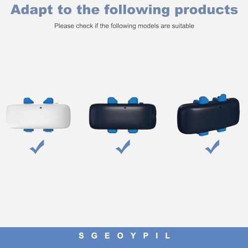 Clip Compatible with Tractive GPS Dog Location Activity Tracker Replacement Rubber Attachment Clips - Pack of 4