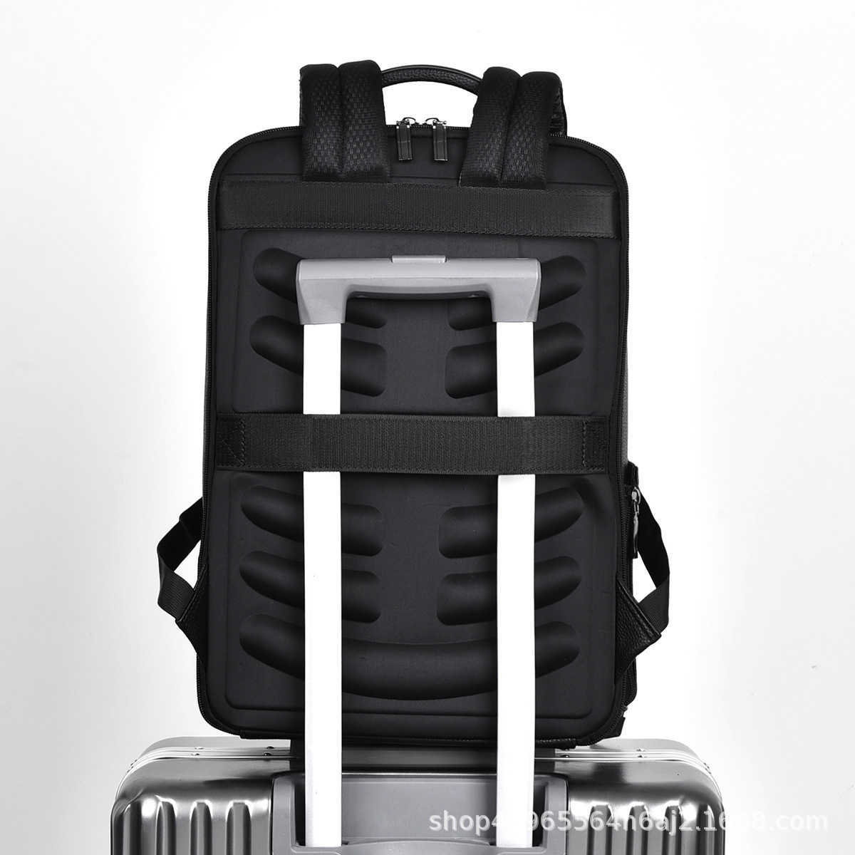 backpack men's business high-end computer bag, large capacity fashionable business travel bag, trendy backpack 241115 - view 5