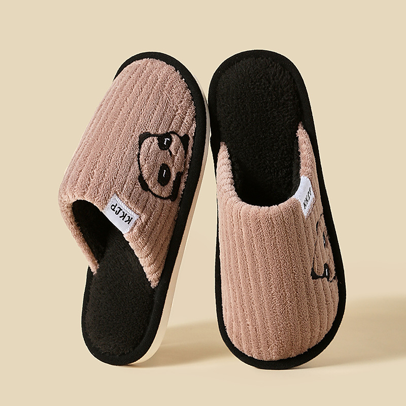 Free shipping indoor slippers for men women lilac pink cream green brown grey designer slides outdoor mens womens snow fur slipper comfort slip-on fla