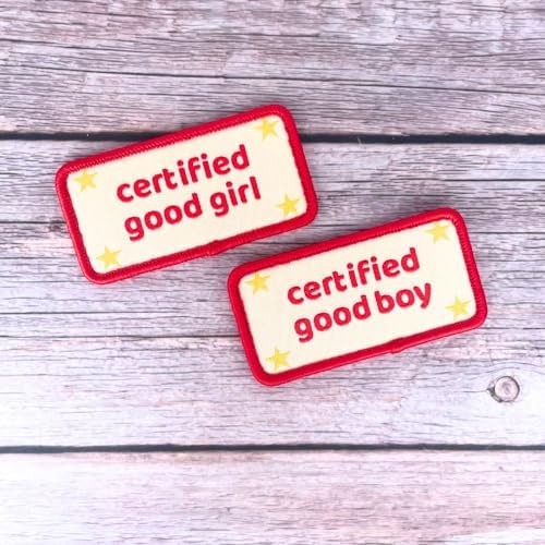 Certified Good Boy Girl Harness Patches | Hoop & Loop Funny Cute Dogs Patch for Removable Vest Collar Tactical Working Moral Training Tracking Service