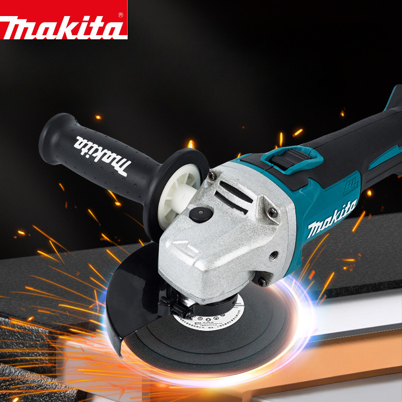 18V 125Mm Dga404 Brushless Lithium Electric Angle Grinder Rechargeable Cutting High Power Polishing Hine