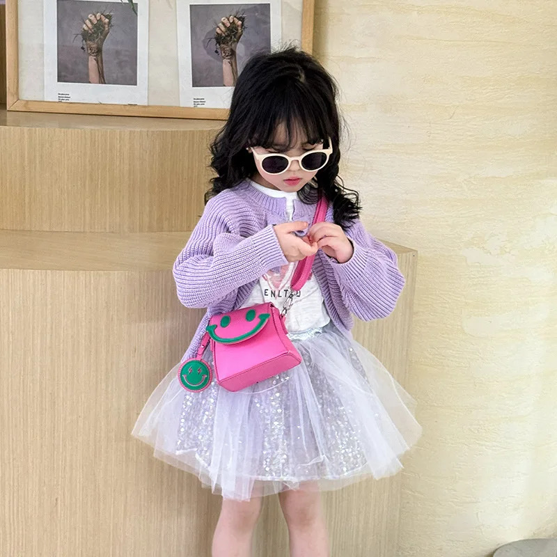 New Crossbody Girls' Preschool Wallet and Handbag Women's Shoulder Bag Designer Bag