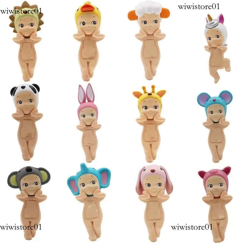 Sonny Angel Dolls Series Kawai Hippy Cartoon Surprise Pack Mystery Childrens Toys Random Toys 071