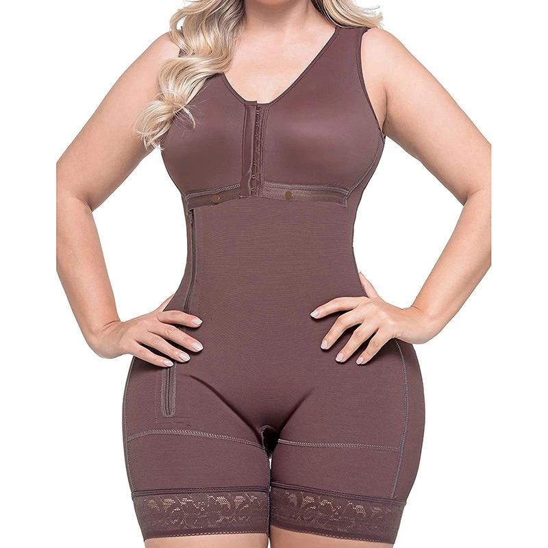 Body Shaper Faja Bodysuit Corset Top Bustier Original Colombian Girdles Modeling Postpartum Slimming Shapewear Women Underwear 241112