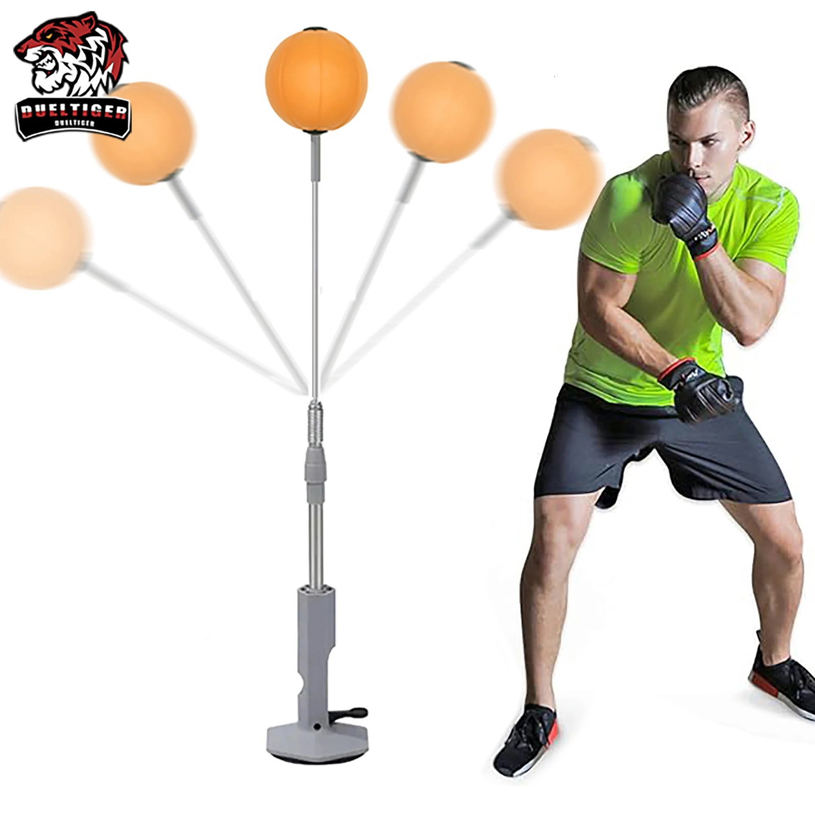 Boxing Speed Ball Vertical Boxing Reflex Ball Training Response Target Household Punching Bag Kickboxing Training Equipment 241126