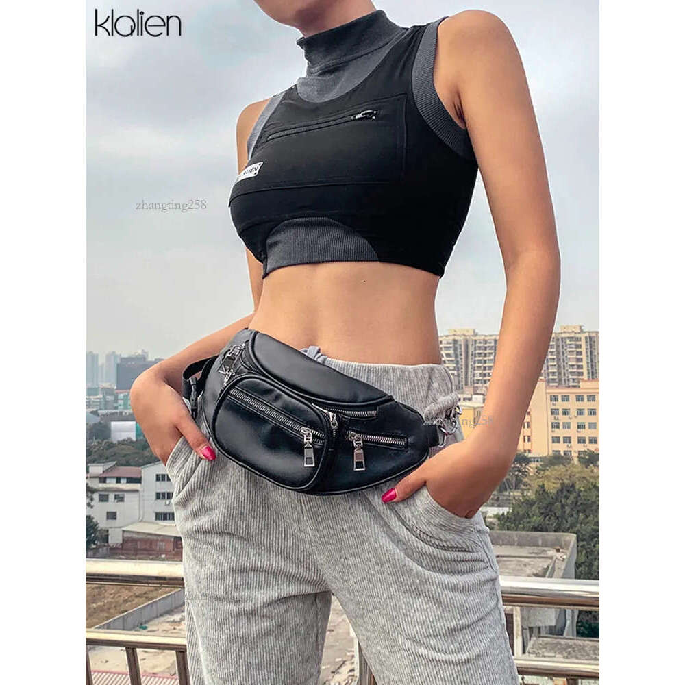 Women's Tanks Camis KLALIEN High Quality Vest Patchwork Stretch Harajuku Streetwear Crop Top Summer Elastic Casual Slim Sleeveless Camisole 23033