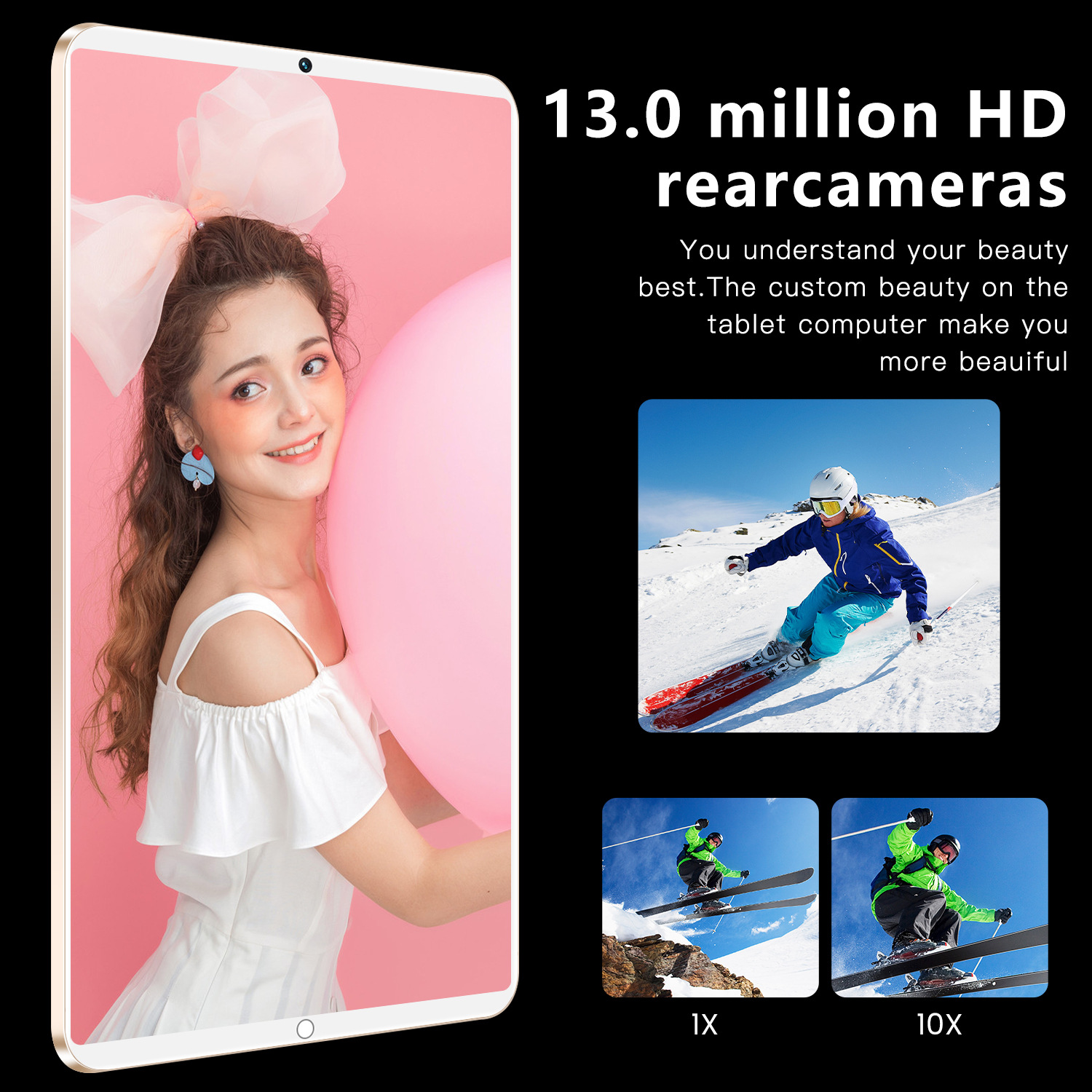 Pro14 Tablet PC inch HD Screen 12 ,X30 10 Cores CPU,16GB+1TB Android Tablet,13MP+16MP Camera ,12000mAh Battery, 5G Dual SIM Card