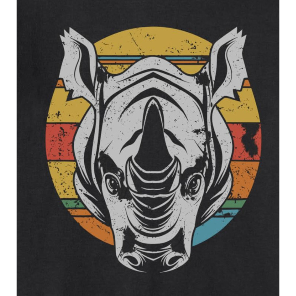 Long Sleeve Shirts for Men sweatshirt Rhino Souad colorful Graphic Design Sweatshirt T shirt Tee Streetwear Casual tops clothes warm