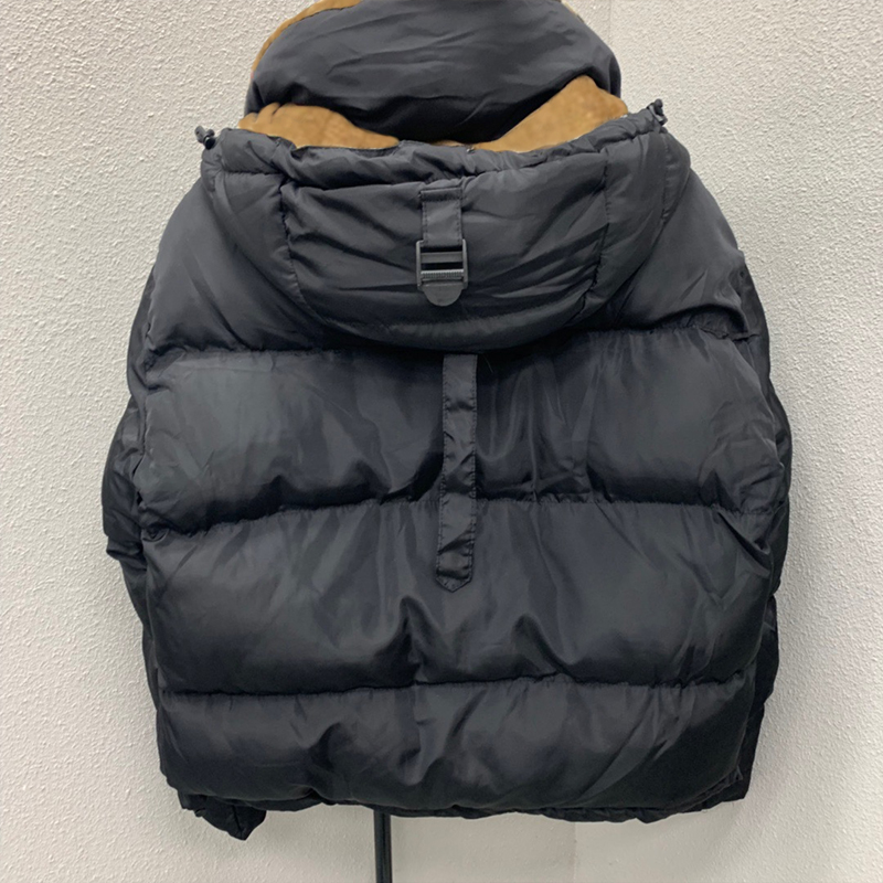 High Quality womens Down Coat Designer Parkas 22FW Fashion Winter Mens Ladies Jacket Luxury Letter Plaid Classic Warm Top Jacket Two Colors