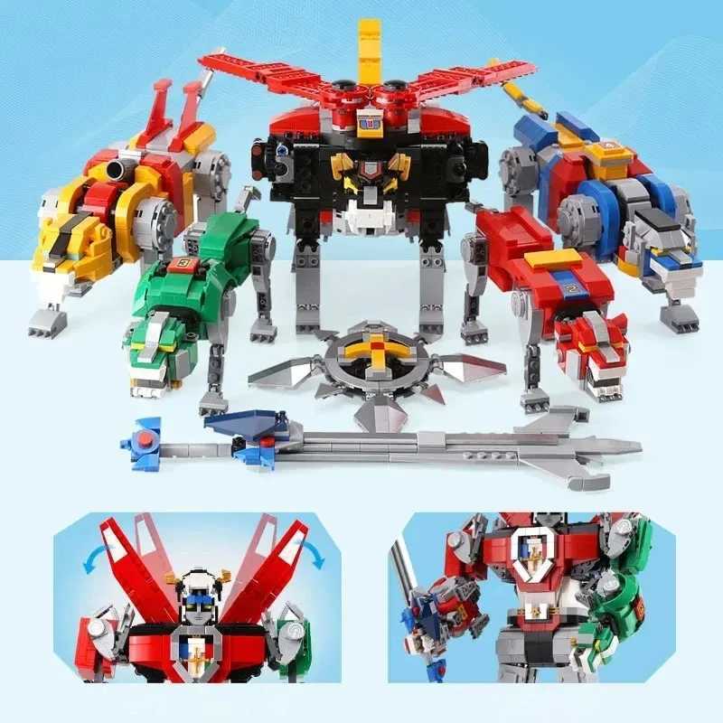 Blocks 2334Pcs Ideas Voltron Defender of The Universe Model Education Model 21311 Building Block Toy Adult Christmas Gifts For ChildrenY241127IBN0