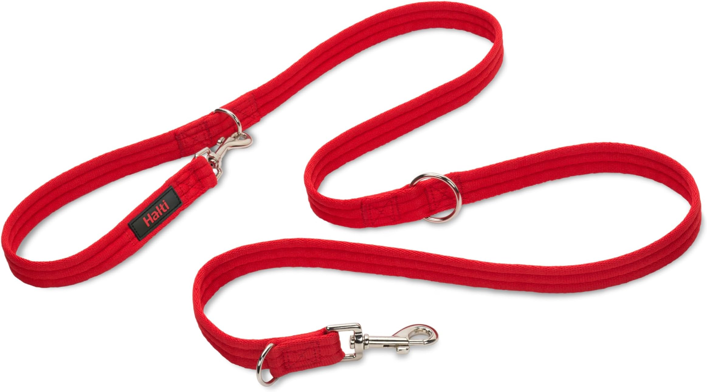 HALTI Training Leash - ltifunctional Double-Ended Leash, Ideal Anti-Pulling Dog Training. Lightweight Durable. Suitable for to Medium Dogs & Puppies (
