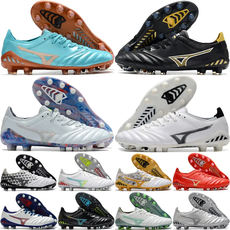 atos de futbol para hombre Morelia Neo III Beta Hecho en Japon 3s SR4 Elite Dark Iridium Azure Blue Future Lion and Woes DNA Outdoor Football Boots Tamano 39-45