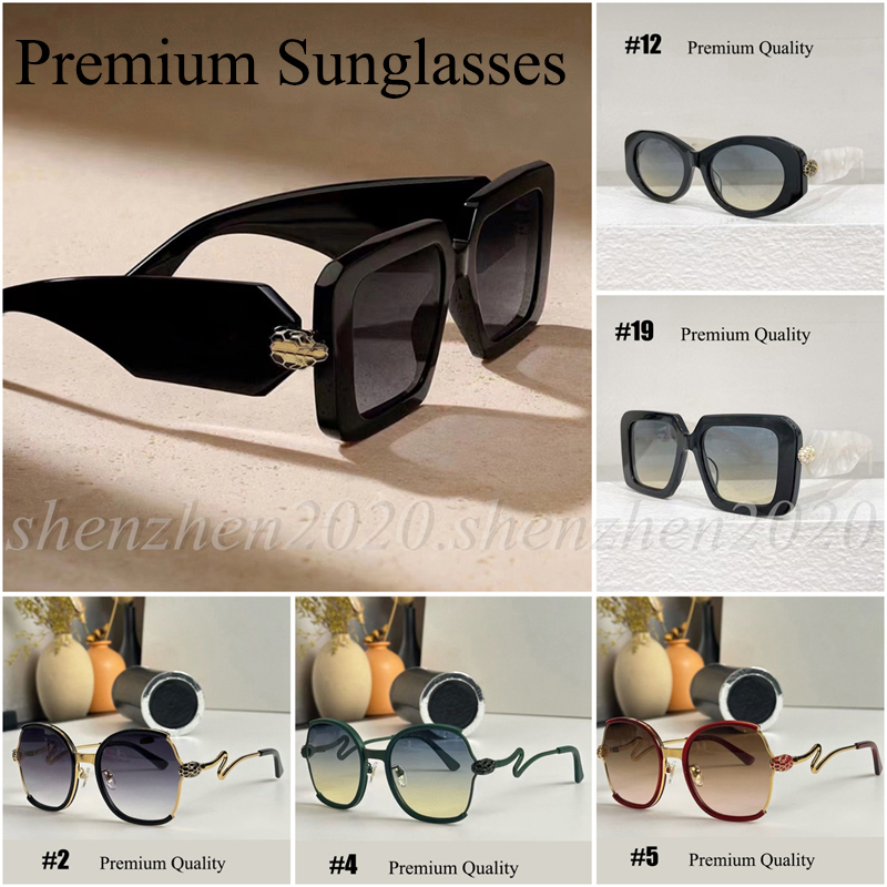 Premium Brand Fashion Sunglasses Exquisite Eyeglass Frame Women's Sunglasses with Box