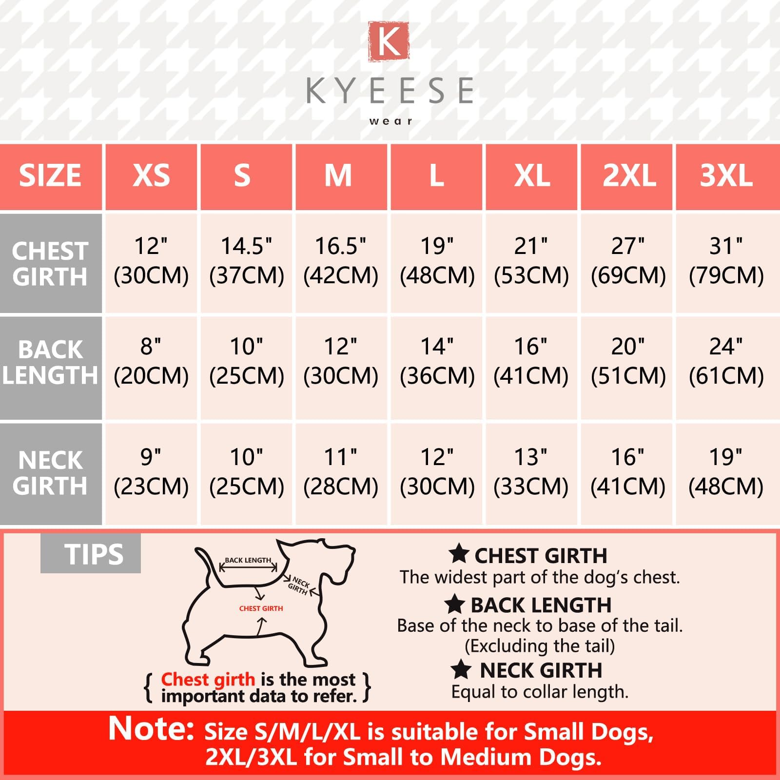 free shipping KYEESE Reindeer Large with Leash Hole Sweater Outfit Dog Christmas OutfitRed Check Pet Sweater, XXXL