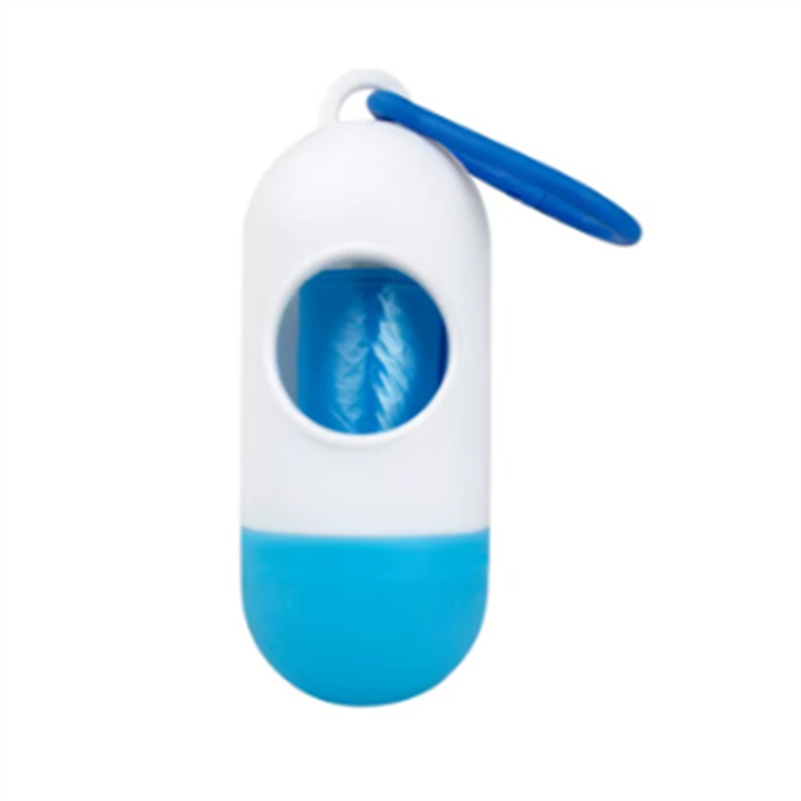 New Dispenser Leash Clip Pet Poop Picker Dog Trash Bags