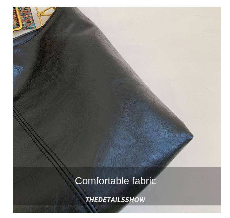 DHwanglijia Chic Large-Capacity designer bag Shoulder Bag Bold Geometric Strap - Stylish Retro Crossbody Essential for Fashion-Forward Girls