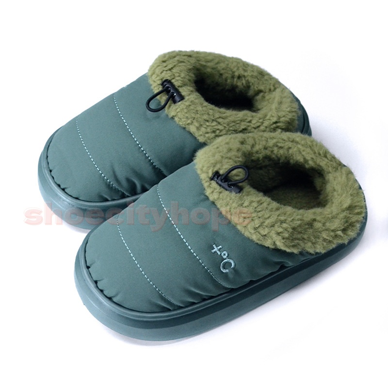 Winter Drawstring slipper mens Calfskin Fur Loafers Slippers white khaki grey brown pink green womens snow boots kids casual booties boy girls designe