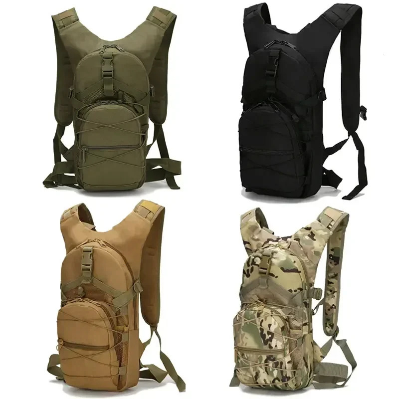 15L Molle Backpack Bicycle Backpacks Outdoor Sports Cycling Climbing Hiking Camping Bag 241127