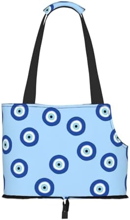 Others Dog Carrier Evil Eye Blue Slings Pet Bag for Puppy Cat Small Foldable Handbag Pets Tote Purse Picnic Travel Outdoor pattern83 H250213