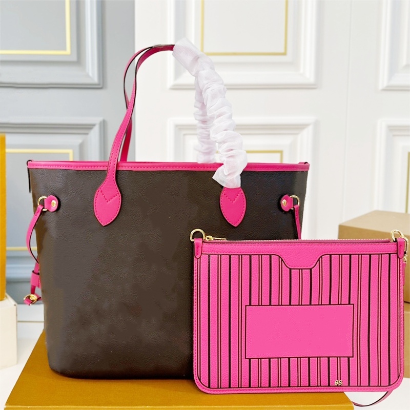 Woman Print Tote Bag Luxury Handbag Designer Bags Fashion Floral Shoulder Bag Mini Medium Leather 10A