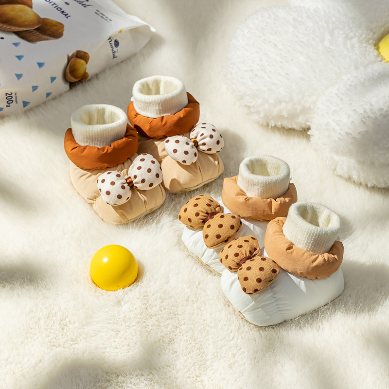 Warm First Walker Fashion Casual Baby Shoes Cartoon Cute Baby Girl Shoes Littlesprouts Comfortable Soft Soled Boy Infant Cotton Shoes