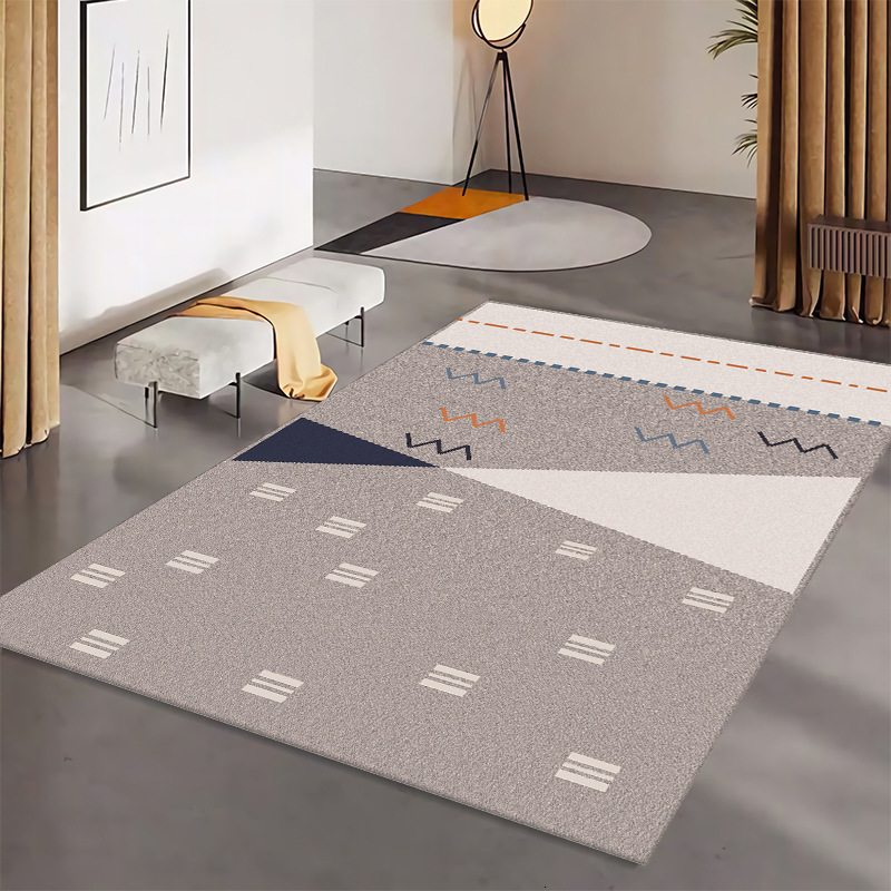 Nordic Geometry Carpet for Living Room Home Decorations Sofa Table Large Area Rugs Bedroom Bedside Anti-slip Floor Mat 240904