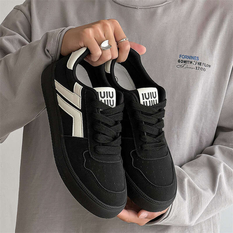 Men'S Low-Top Canvas Sneakers, Geometric Pattern, Thick Ankle Support, Retro Style, Anti-Slip Rubber Sole, Breathable Faux Upper, Lace-Up Closure