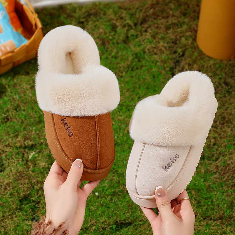 Free Shipping kids winter Fur Slippers Cream pink brown designer boots slip-on kid shoes platform men women mini slipper conform snow boot outdoor boo