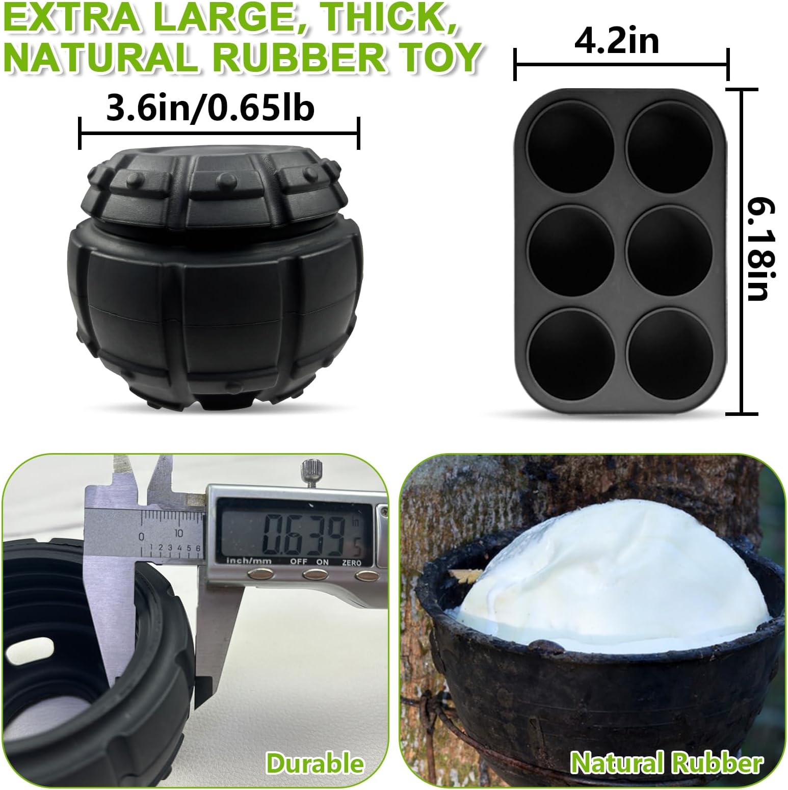 Yipetor Dog Toys, Power Chewer, Filled and Frozen Dog Food, Long-Lasting Dog Toys to Keep Dogs Distracted Busy