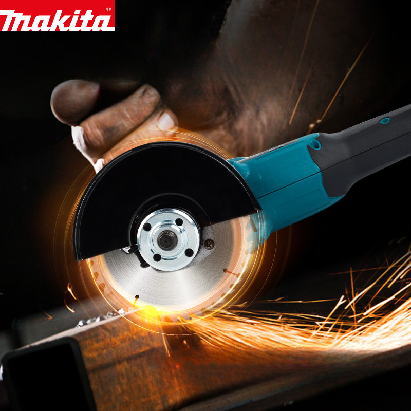 18V 125Mm Dga404 Brushless Lithium Electric Angle Grinder Rechargeable Cutting High Power Polishing Hine