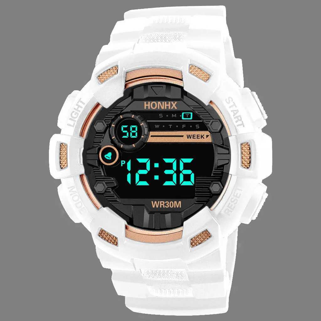 New Arrival YIKAZE Y04 Mens Sports Simp Sty Luminous Date Mens Digital Waterproof Intelligent d Electronics Z241128