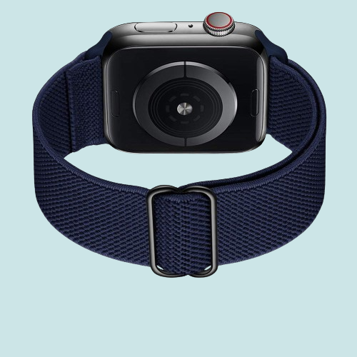 Scrunchie Strap for watch band 42mm 44mm 45mm Elastic Nylon solo Loop bracelet iWatch series 3 4 5 6 se 7