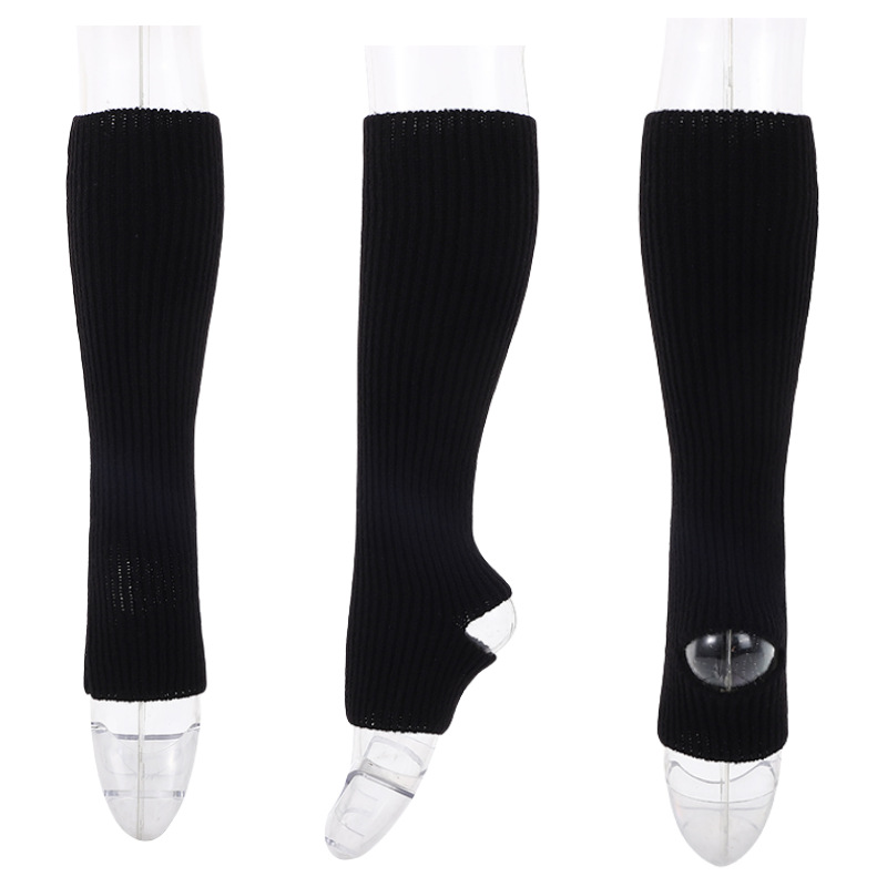 New Adult and Child Latin Dance Protective Leg Cover Knitted Yarn Ballet Warm Leg Yoga Step Warm Socks