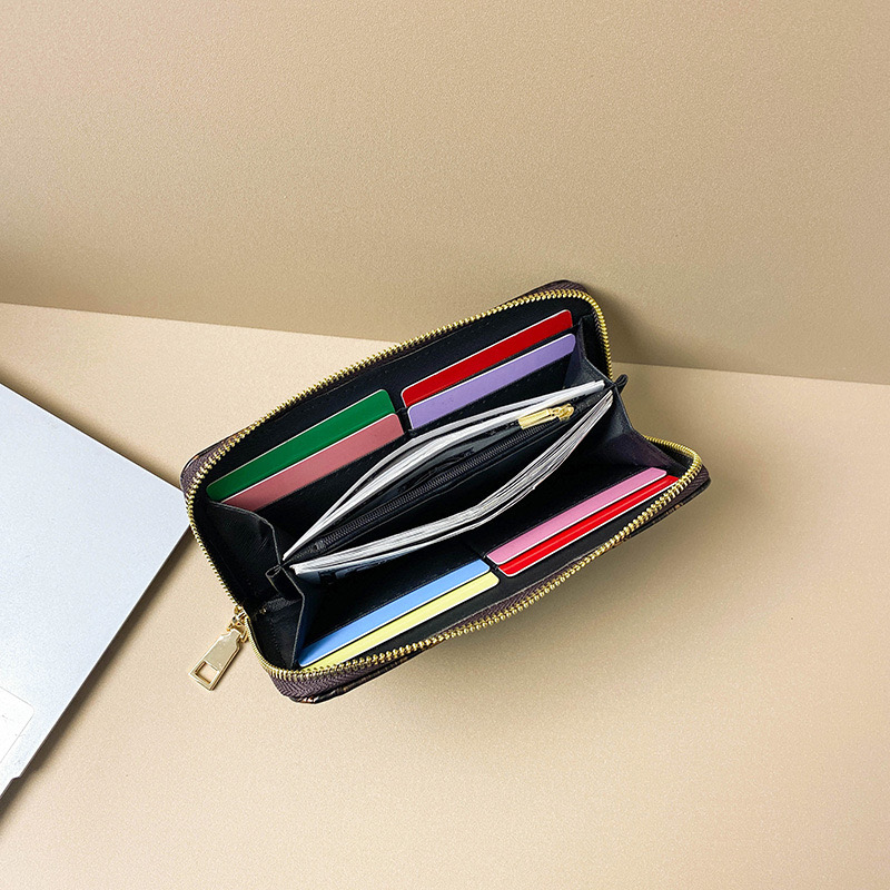 Free Shipping Fashion Women's 2024 New Scorpion Style Long Handbag Large Capacity Card Bag Zero Wallet Designer Bag Luxury Bag Tote Bag