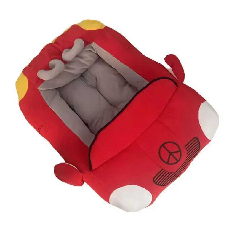 70x50cm Car Shape Luxury Dog Cat Bed Warm Pet Teddy Warm Sofa Puppy Nest Cushion Kitten Winter Fashion Padded Kennel With MatXJ241128