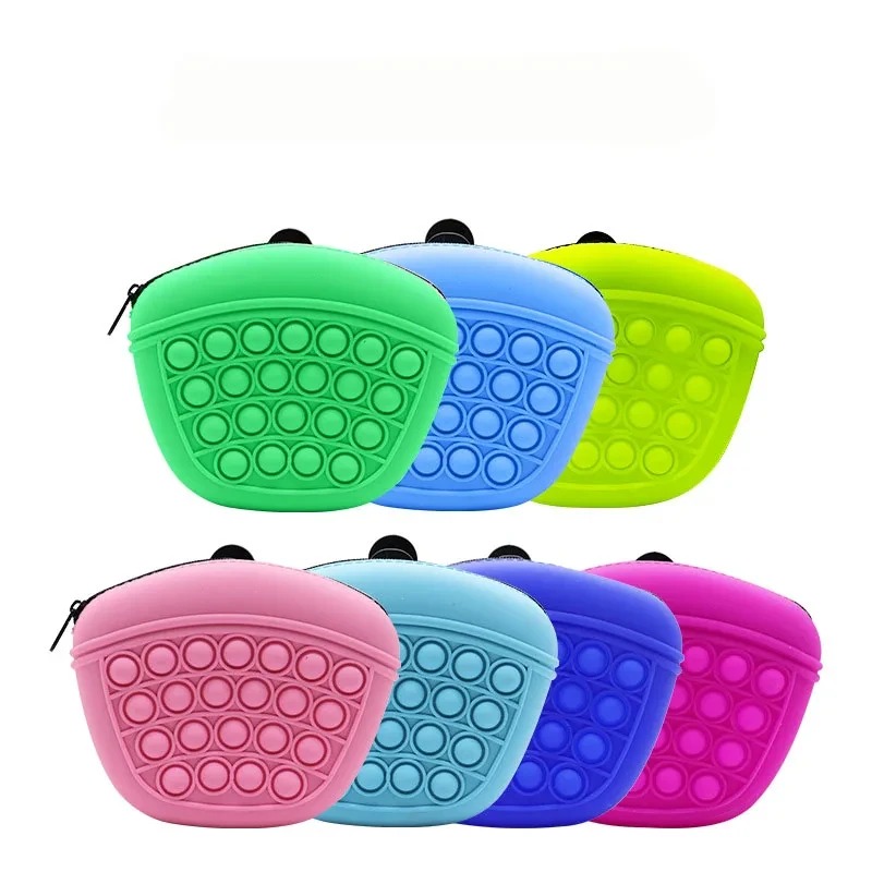 Pet Dog Training Portable Waist Bag Treat Dogs Snack Bait soft washable Outdoor Feed Storage Pouch Food Reward Bags