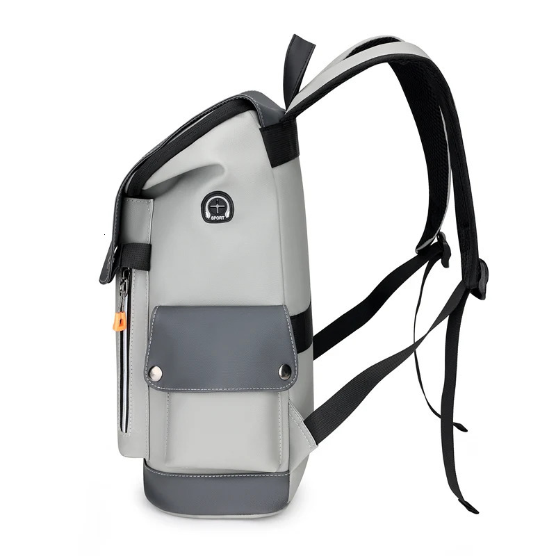 USB Charging Urban Man Backpack Waterproof Rucksack Mens Laptop Large Computer for Business Office Outdoor 241126