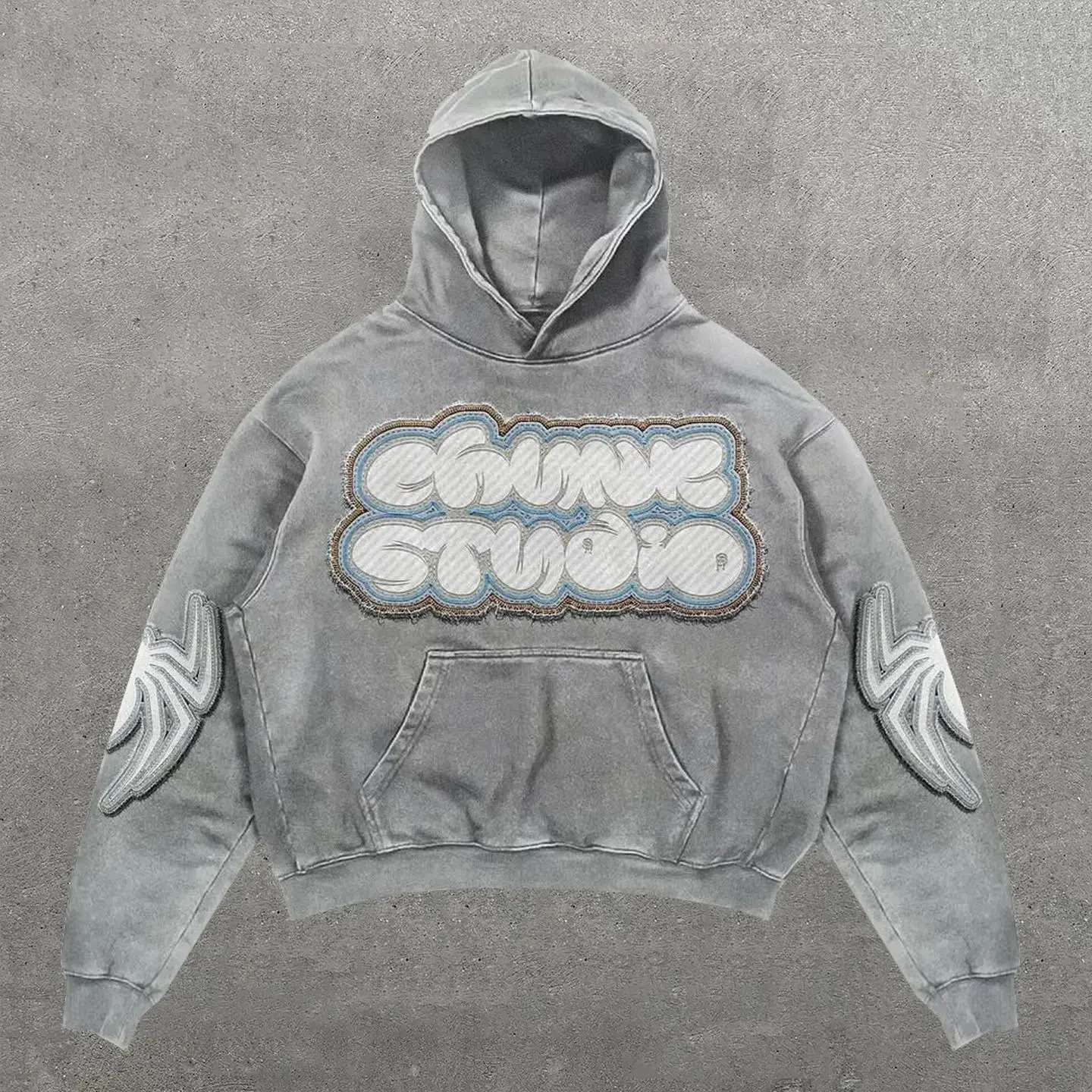 Vintage personalized spider print hoodie streetwear oversized harajuku y2k top casual hoodies sweatshirt tracksuit men clothing 241127