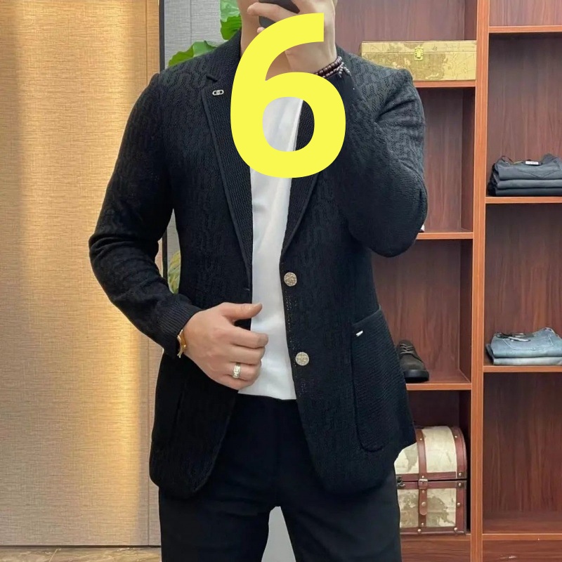 Men's 1226 Elegant Wedding Suit Set - Premium Material with Design