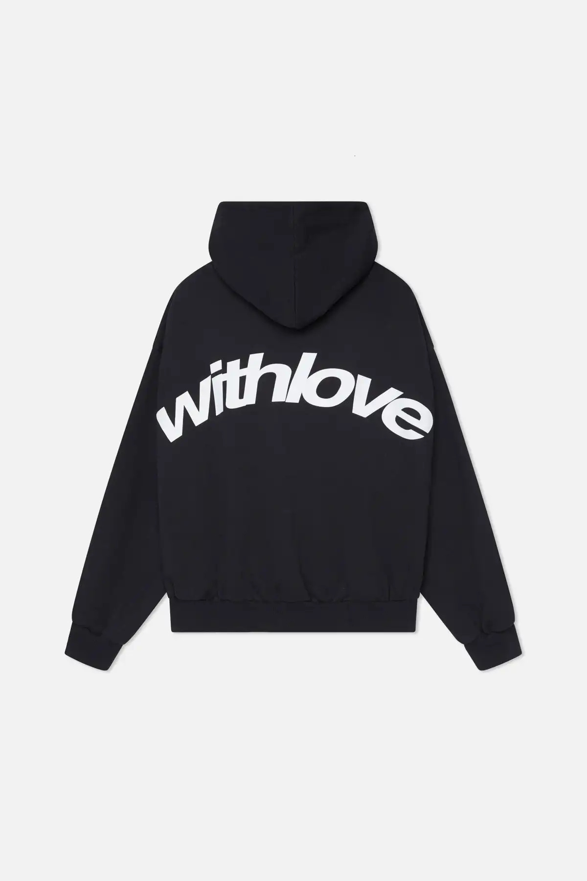 Harajuku Withlove Hoodie Womens Sweater Gothic Super Big Hoodie Street Top Garbage Y2K Clothing Mens Clothing