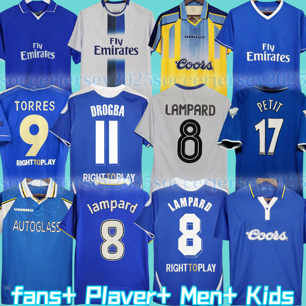 CFC 2011 Retro Soccer Jersey Lampard Torres Drogba 11 12 13 Final 94 95 96 97 98 99 Football Shirts Camiseta WISE 03 05 06 07 08 COLE ZOLA Vialli 07 08 01 03 HUGHES GULLIT 999