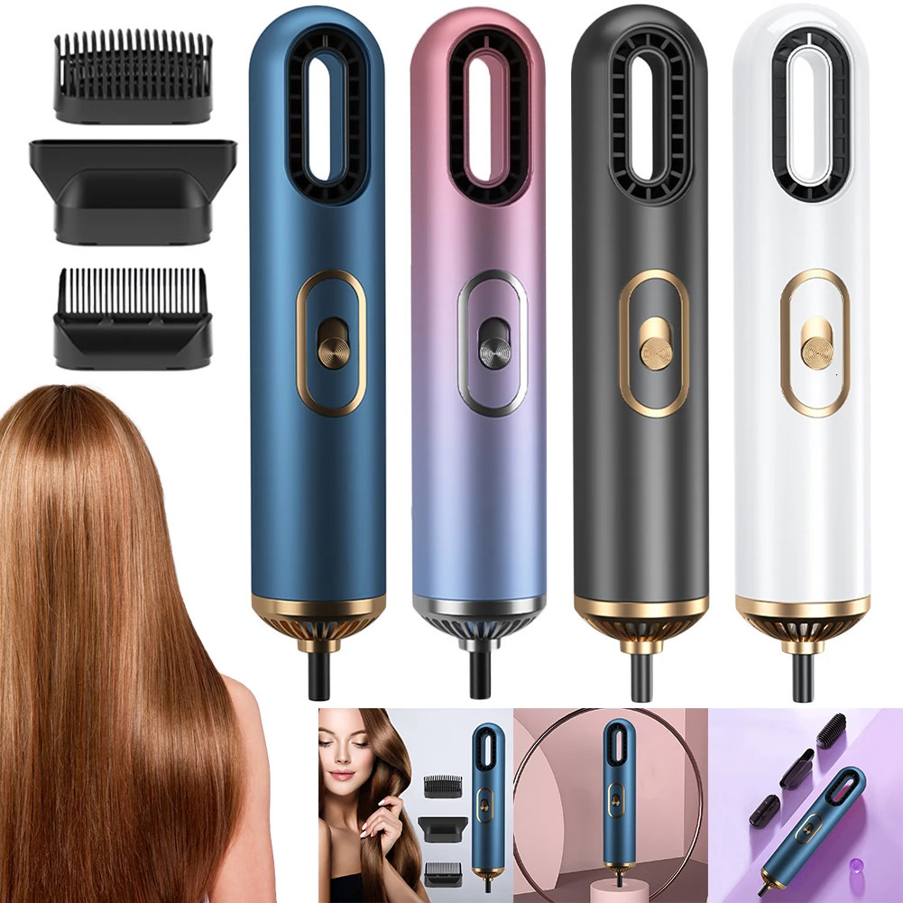 Mini Hair Dryer Anion Blow Dryer Multifunction Hair Drying Machine 3 Gear Auto Off Personal Care Appliances 241128
