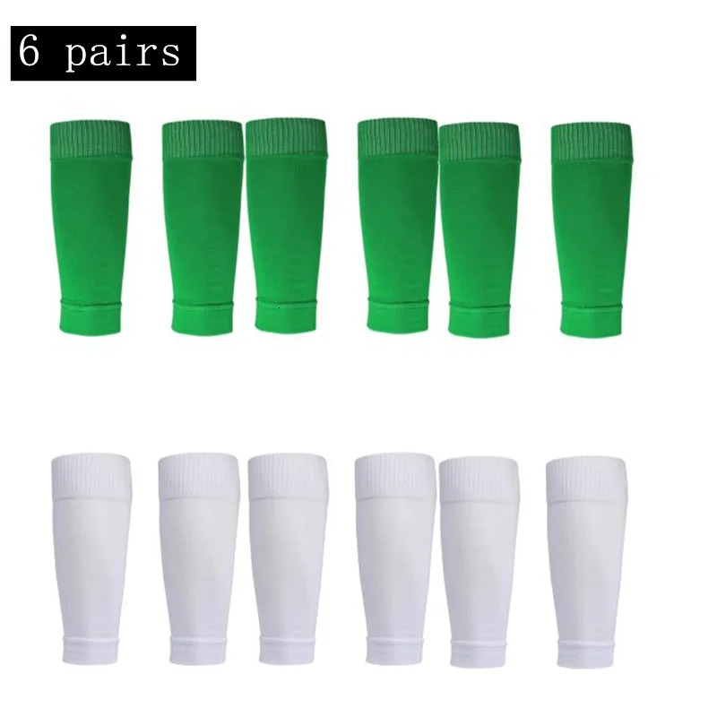 6 pairs of mens soccer socks womens grip cut socks 2025 sweat absorbing calf socks 241128
