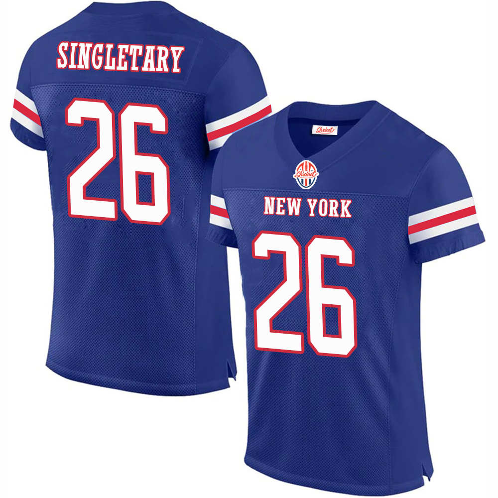 COTA,CHASE#5 JONES,DANIEL#8 SINGLETARY,DEVIN#26 SLAYTON,DARIUS#86 THIBODEAUX,KAYVON#5This baseball uniform is a quick-drying custom-made sportswear fo