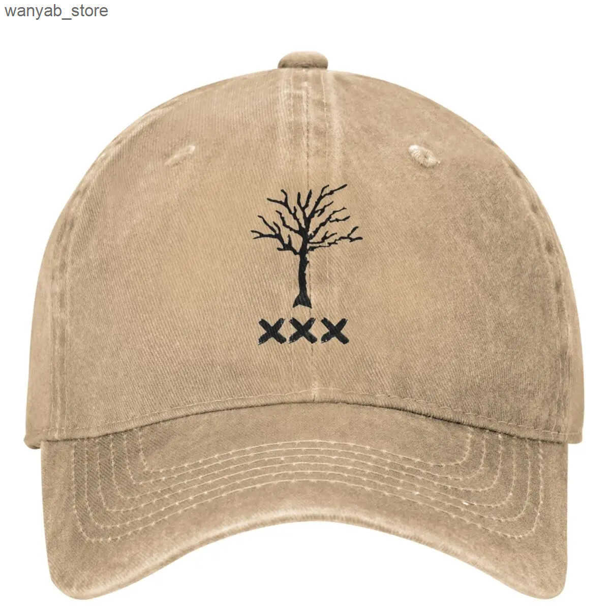 Beanie/Skull Caps X-Xxxtentacions Tree Baseball Hat American Rapper Tennis Skateboarding y2k Retro Truck Mens Casual Design Buckle L240910