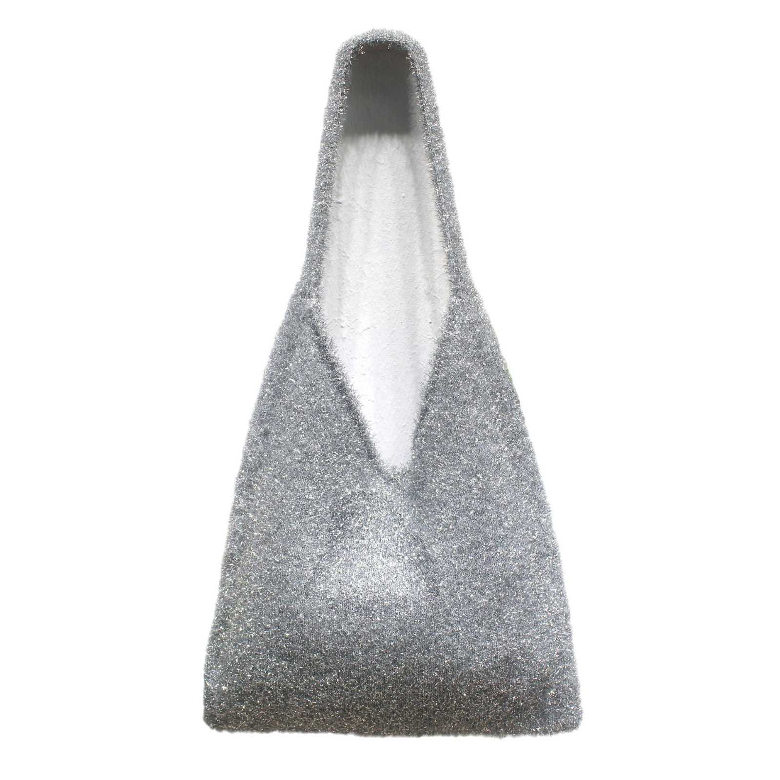 Blingbling Shoulder Bag with Large Capacity Gold Thread Bag Design, Small and Unique Handheld Bag with Magnetic Buckle in 4 Colors