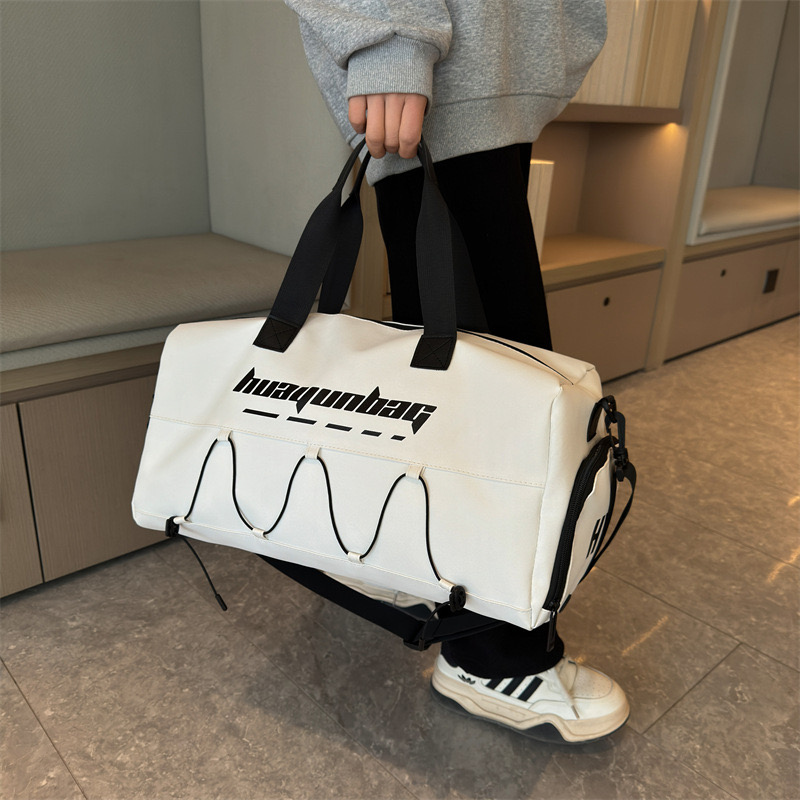 PT022,Large capacity travel with New dry wet separation, fashionable sports and fiess independent shoe compartment, shoulder bag, crossbody bag