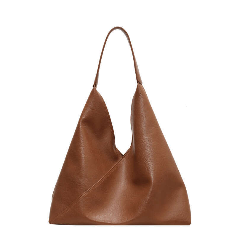 New Retro Underarm Bag With Water Bucket Commuting, Large Capaci, Versatile For Women, Autumn And Winter, Single Shoulder, Slish Soft Surface, Classic