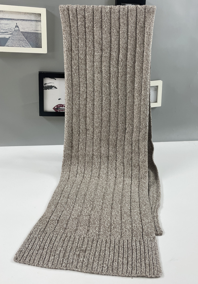 European and American autumn and winter fashion wool knitted three piece set solid color warm cover woolen hat scarf glove set