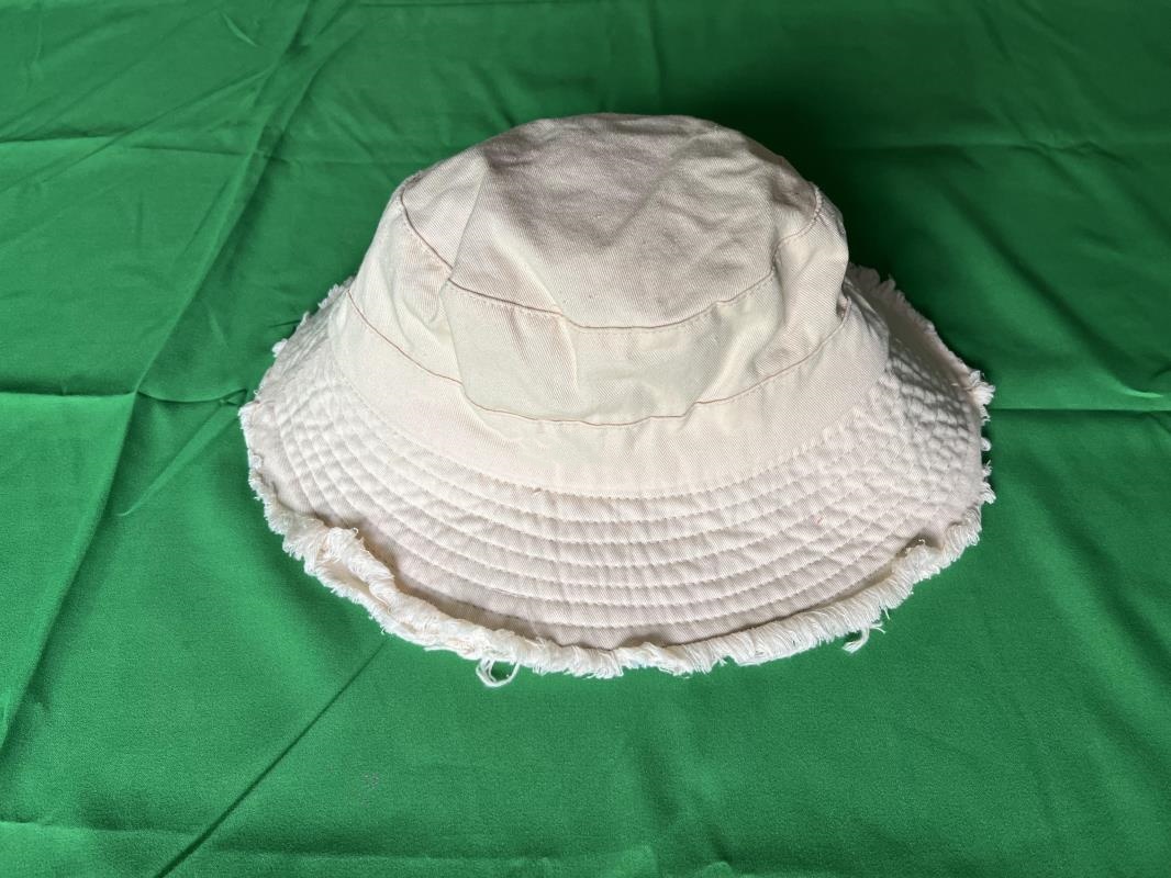 Women's bucket hat Bob wide edge beach hat black beige hat baseball cap snapshot outdoor canvas prevent sun